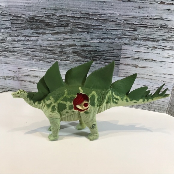 Jurassic Park JP 07 Stegosaurus Dino Damage No Cover 1993 Vintage Kenner - Picture 1 of 6